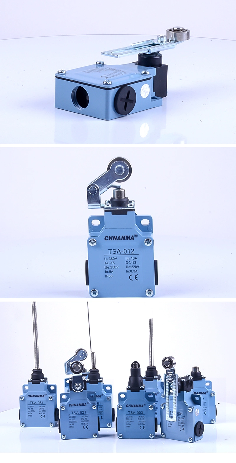 Tsa Series Mini Waterproof Adjustable Roller Arm Limit Switch