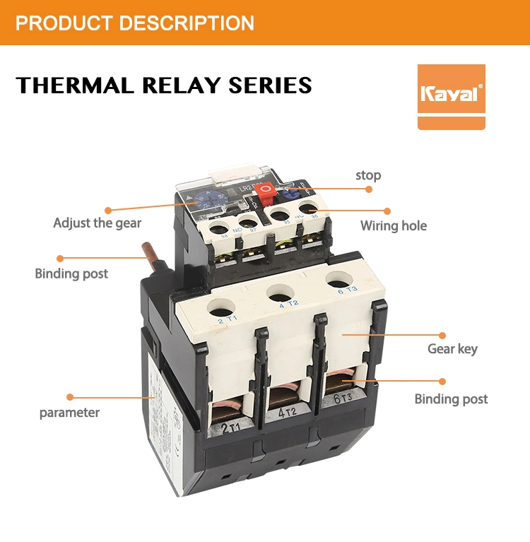 High Quality High Power Electric Motor Overload Protection Relays