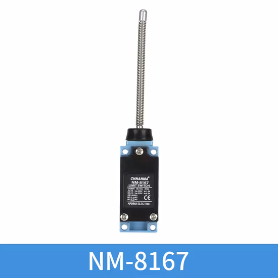 1no1nc Tz-8 Serise, interruptor de límite de palanca de émbolo de rodillo de Metal ajustable giratorio, interruptor de límite de émbolo de rodillo de Metal en contactos plateados