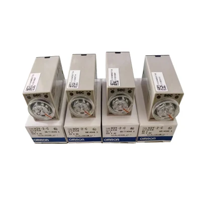 Factory Genuine H3y-2-CD H3y-4-C Pequeño AC220V DC24V Relé de tiempo para Omron