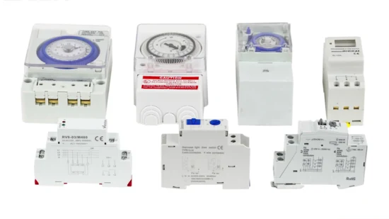 Relé de tiempo ajustable eléctrico digital multifuncional con CE